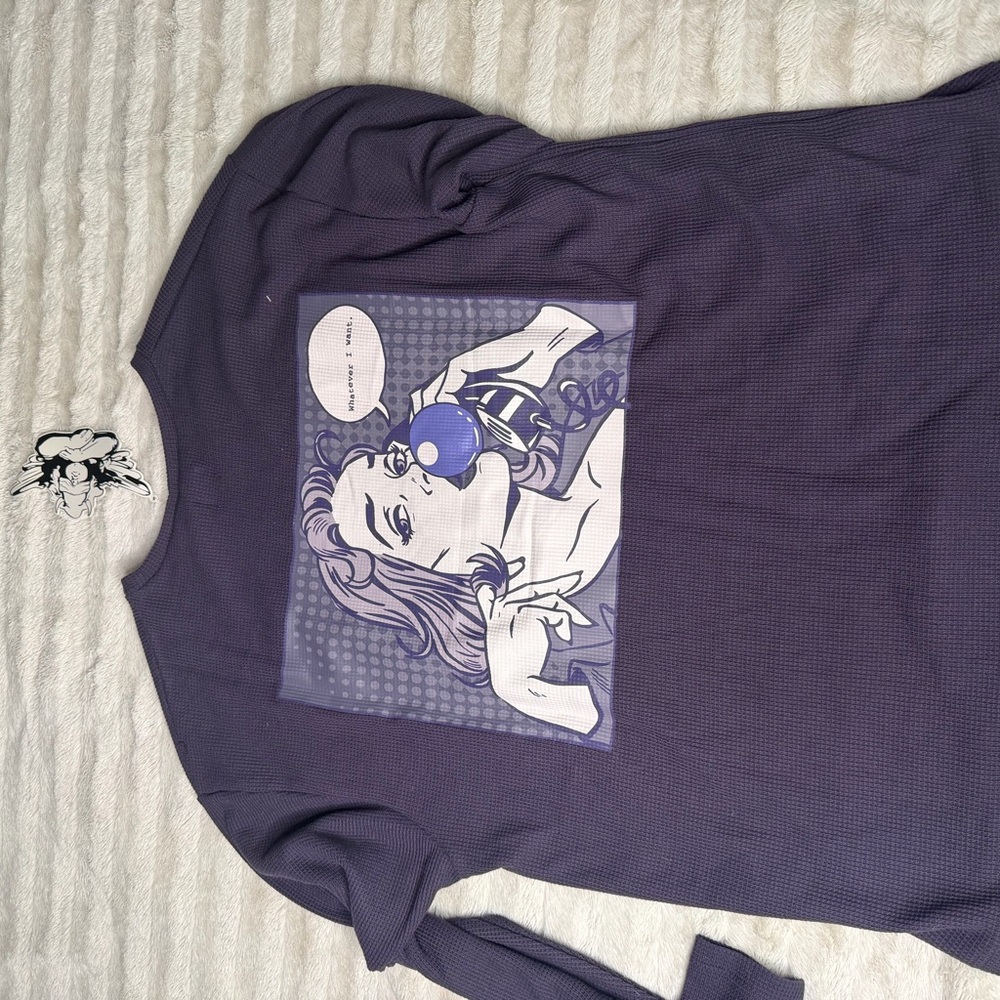 Boys Lie Waffle Long Sleev - Picture 2 of 5